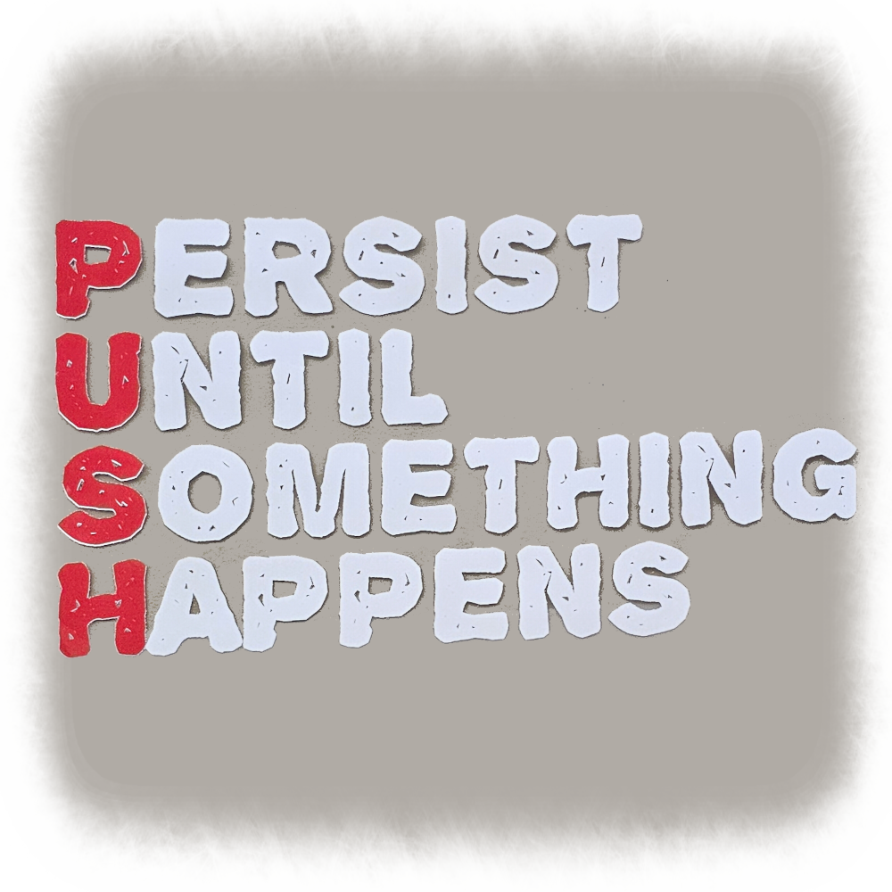 DTF Print - PUSH Motivational