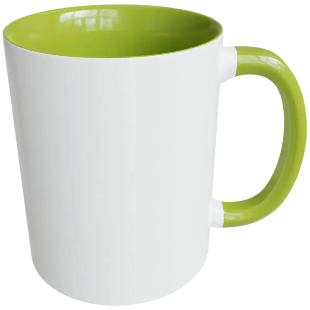 Vivid Hue sublimation mug blank lime green