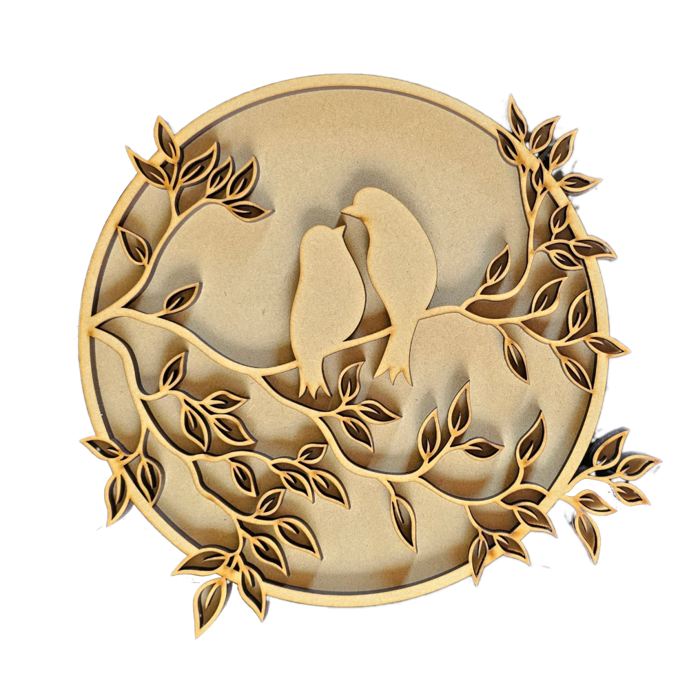 Birds in Tree Wall Decor