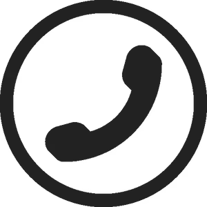 Vivid Hue Contact Us on Phone Logo