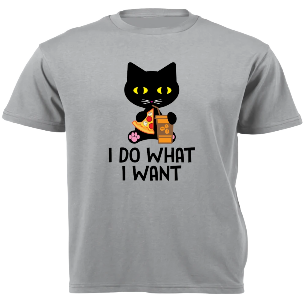 T-Shirts - I Do What I Want Cat