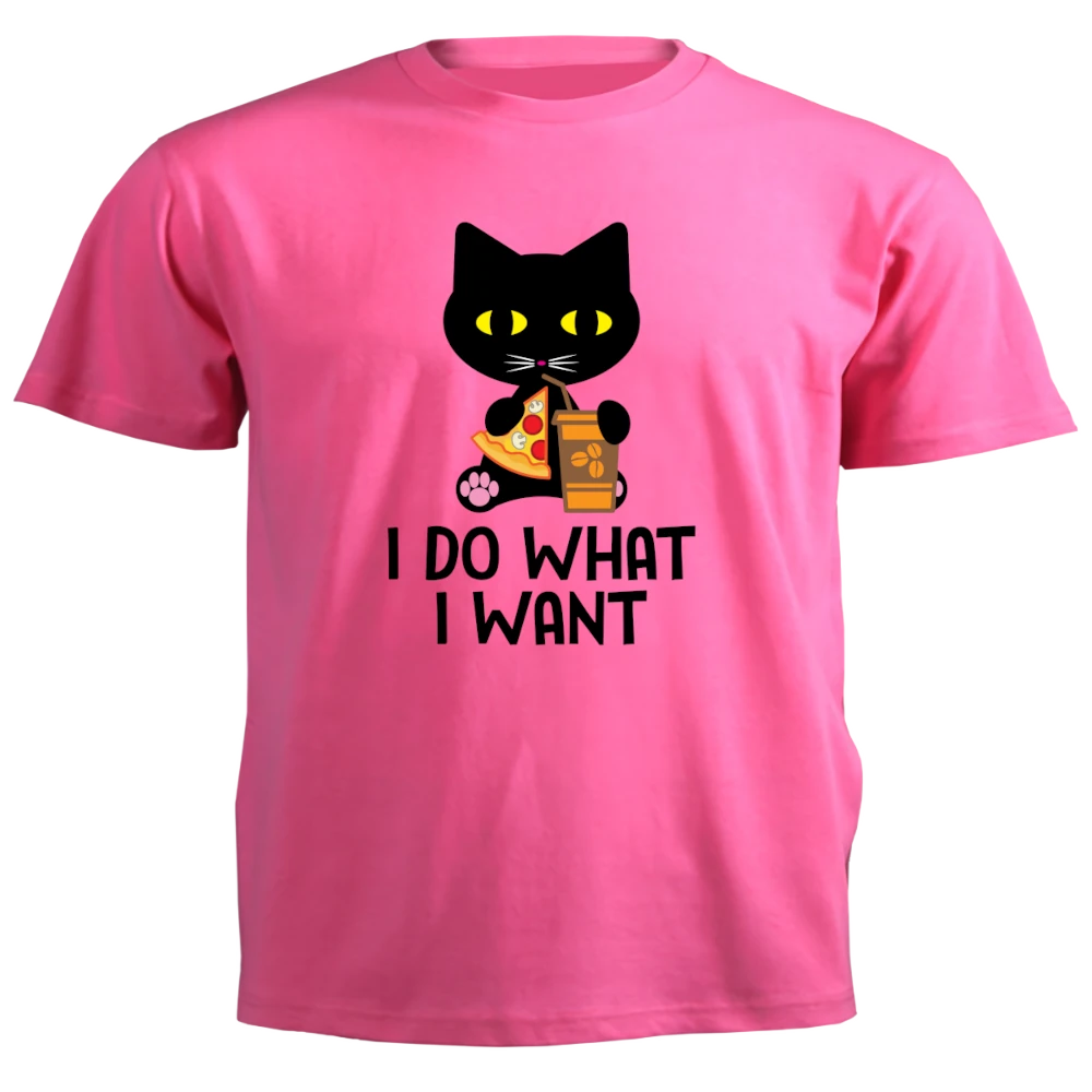 T-Shirts - I Do What I Want Cat