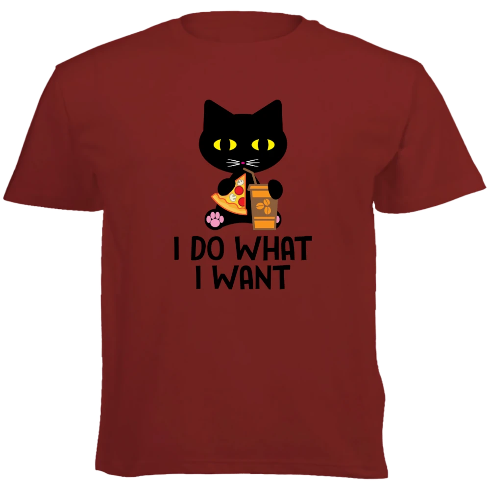 T-Shirts - I Do What I Want Cat