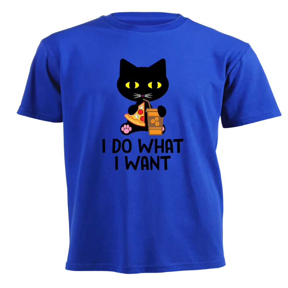 T-Shirts - I Do What I Want Cat