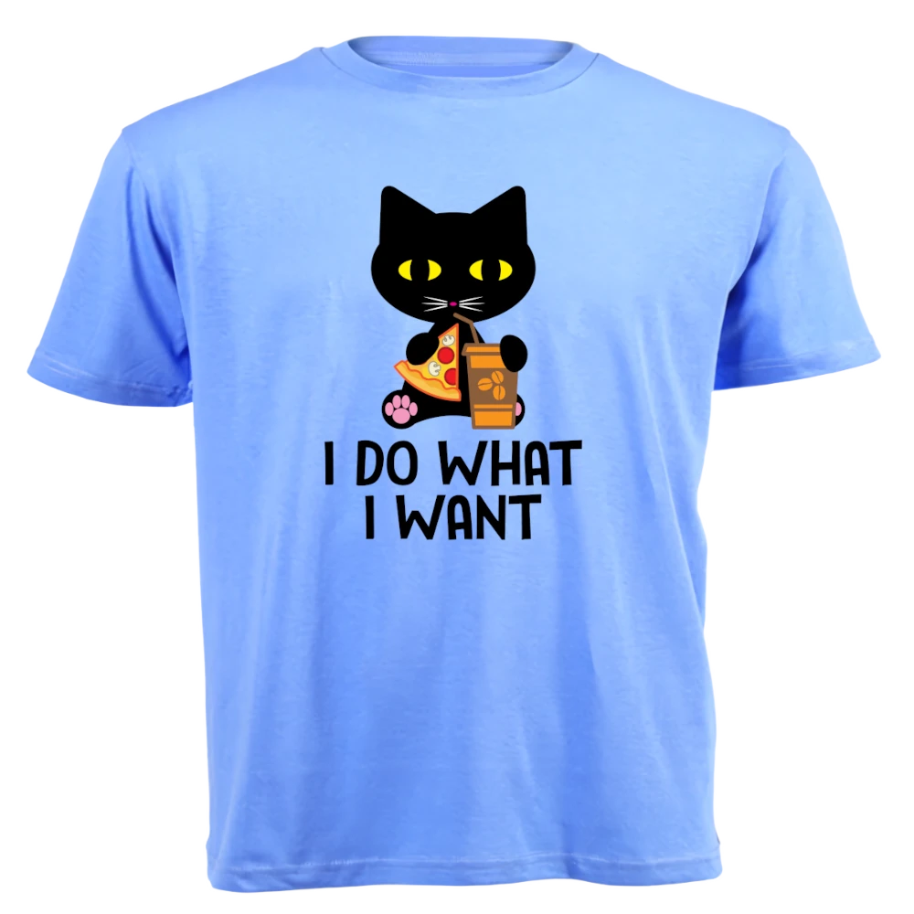 T-Shirts - I Do What I Want Cat