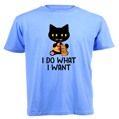 T-Shirts - I Do What I Want Cat