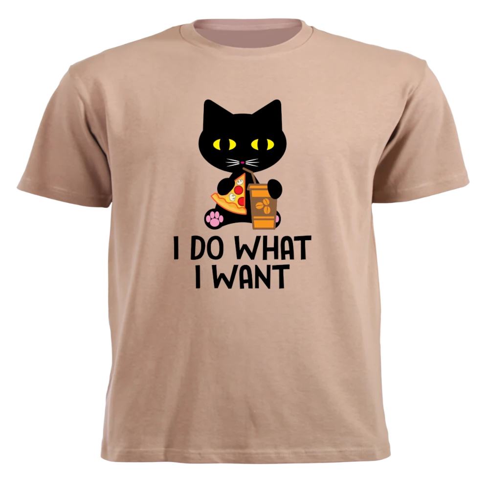 T-Shirts - I Do What I Want Cat