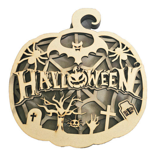 Halloween Pumpkin Wall Decor